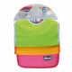 Chicco - 63002000000 - ensemble de 3 Bavoirs Eponge