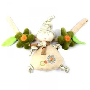 Dodo Love - 55064 - Rattle - Lutin + Hanging flowers