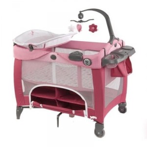 Travel Cot Contour Electra Luxury Sweet Princess