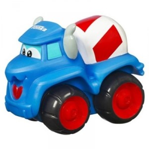 Playskool - 90921 - Toy 1st age - Mini Ptimou - purple and orange with red wheels
