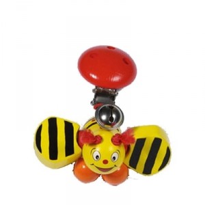 Heimess - 767480 - Hochet - Jouet avec Clip - Abeille