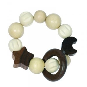 Heimess - 734930 - Hochet - Lune et Étoile