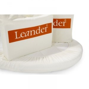 Fitted sheet for Leander Cot suspended