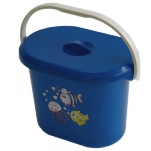 Poubelle à couche poissons, Princess