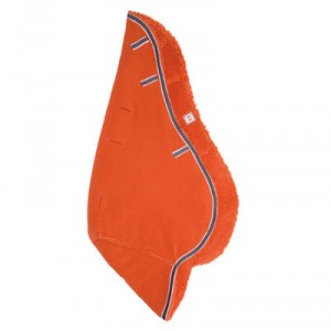 Lodger - BS802 - Accessoire Poussette - Doublure Amovible - Potiron / Orange - Booster - Universelle - Adaptable Siège Auto