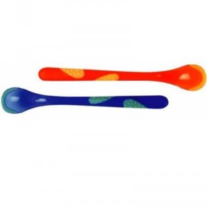 Lot 2 cuillères thermosensibles pour +6 mois (assortiment)