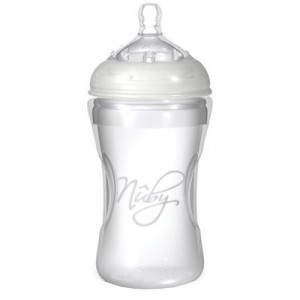 Nuby Biberon nuby sans bisphénol Silicone 300ml