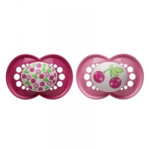 MAM - Lot de 2 Sucettes - 6-16 Mois - Fille - sans Bisphenol A