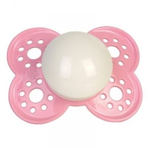 MAM - Pacifier - 0-6 Months - Girl - Silicone - No Bisphenol A (Germany Import)