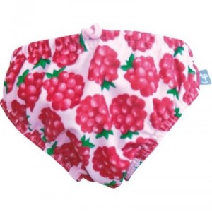 Maillot de bain anti-fuites Fille - 6-12 mois - Framboisine-c