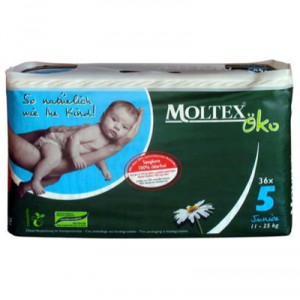 Moltex - Couches Bio jetables Junior 11/25 kg