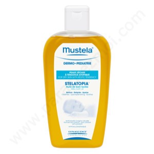 MUSTELA STELATOPIA Huile de bain lactée