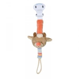 Nattou - Les Zamis - 455244 - Attache-sucette - Vache
