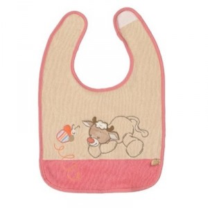 Nattou - Les Zamis - 455558 - Bavoir Vache - Medium