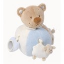 Nattou - Noa  Baby Bears - 618328 - Puériculture - Eveil - Balle Multi-activités Ours Bleu