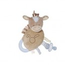 Nattou - Rigolos - 815307 - Doudou - Flatsie cheval avec Dentition