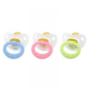 Nuk - Lot de 2 Tétines - 0-6 Mois - Taille 1 - Choix Coloris: Non (Import Allemagne)