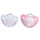 Nuk - Lot de 2 Tétines - 0-6 Mois - Taille 1 (Import Allemagne)