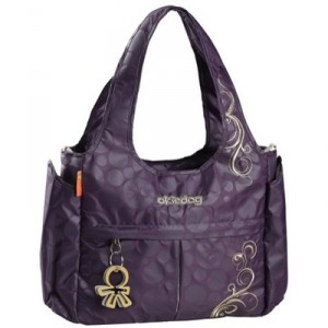Okiedog - 23116 - diaper bag "tote Celeb Bliss" - Lilac (Germany Import)