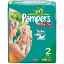 Pampers Baby Dry Mini - Format Géant x74