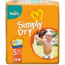 Pampers Simply Dry Midpack Junior x34