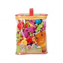 Partner Jouet - HKT8134 - Jeu éducatif premier âge - Forme et couleur - Sac Baby Constructions