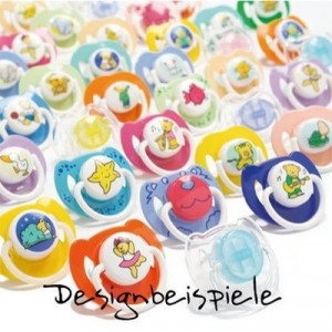 Advent - SCF125/12 - teething rings and Pacifier - Silicone Decorated 2 - 3-6 months - and