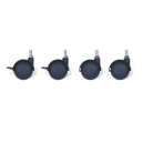 Pinolino - 560002 - Set de Quatre Roues pour Berceau