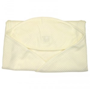 Couverture Babynomade Fleur de Coton, 100 % coton bio - 4-9 mois - Naturel