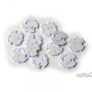 Cache-prises par lot de 10, giratoire
