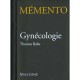 Memento De Gynecologie - Jean Rabe