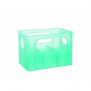 dBb Remond - 177149 - Porte-Biberons Nu Pour 6 Biberons Grands Ou Petits - Turquoise Translucide