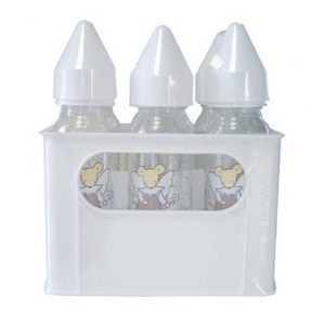 dBb Remond - 177505 - Porte-Biberons Nu Pour 6 Biberons Grands Ou Petits - Blanc