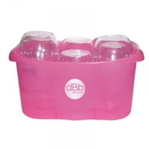 dbb Remond - 177758 - locker Bottles "Lo" Nu For 6 Bottles - Translucent Pink