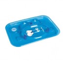 dBb Remond - 217506 - Plateau Repas + Couverts - Fourchette + Cuillère - Bleu Translucide