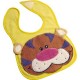 dBb Remond - 222000 - Bavoir Eponge Motif - Tigre - 29,5 x 21 cm