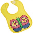 dBb Remond - 222010 - Bavoir Eponge Motif - Papillon - 29,5 x 21 cm