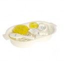 dBb Remond - 305905 - Set de Toilette -2 Éponges - Blanc