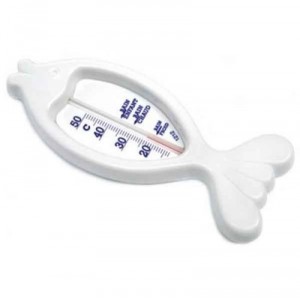 dBb Remond - 341005 - Thermomètre de Bain - Poisson - Blanc