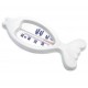 dBb Remond - 341005 - Thermomètre de Bain - Poisson - Blanc