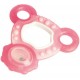 Triangle de dentition Sourire 3 mois + - Rose