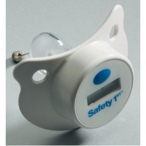 Safety First - Pacifier Thermometer