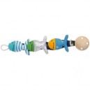Sigikid 49939 - Clip pour sucette de bébé poissons (Import Allemagne)