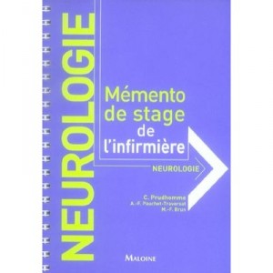 Memento Internship nurse, Neurology - Prudhomme
