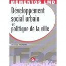 Memento : Developpement Social Urbain Et Politique De La Ville - Florence Tourette