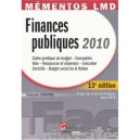 Finances Publiques 2010 (13e Edition) - Francois Chouvel
