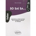 So Sai Sa Apprendre Ou Reviser Les Bases De La Conjugaison Italienne En S'amusant - Cassagne