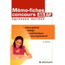 Memo-fiches As/ap , Epreuves Ecrites - Jacqueline Gassier