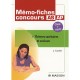 Memo-fiches As/ap , Sanitaires Et Sociaux - Jacqueline Gassier