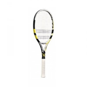 Babolat Raquette de tennis ­Aero Storm GT­ (102104) avec cordage Pro Hurricane, Grip 2